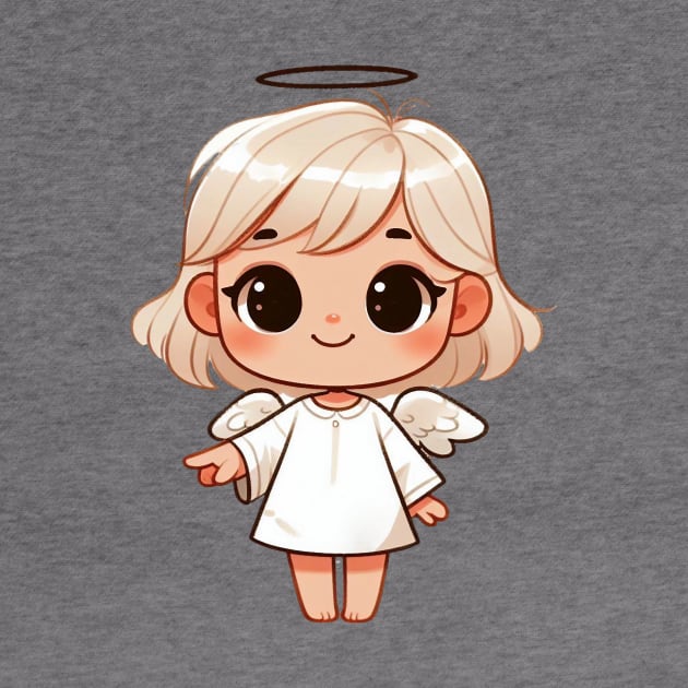 Cute Little Angel by Dmytro